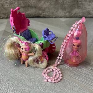 Fairy Toys Fairykins Lanard Mermaid Doll Magical Treasures Crystal Carriage